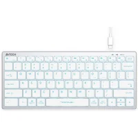 Клавиатура A4Tech Fstyler FX61 (белый) фото 1